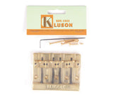 Kluson HiMass Fender Drop in P/J-Bass Upgrade Bridge - Gold KHMBBS4 G | SportHiTech