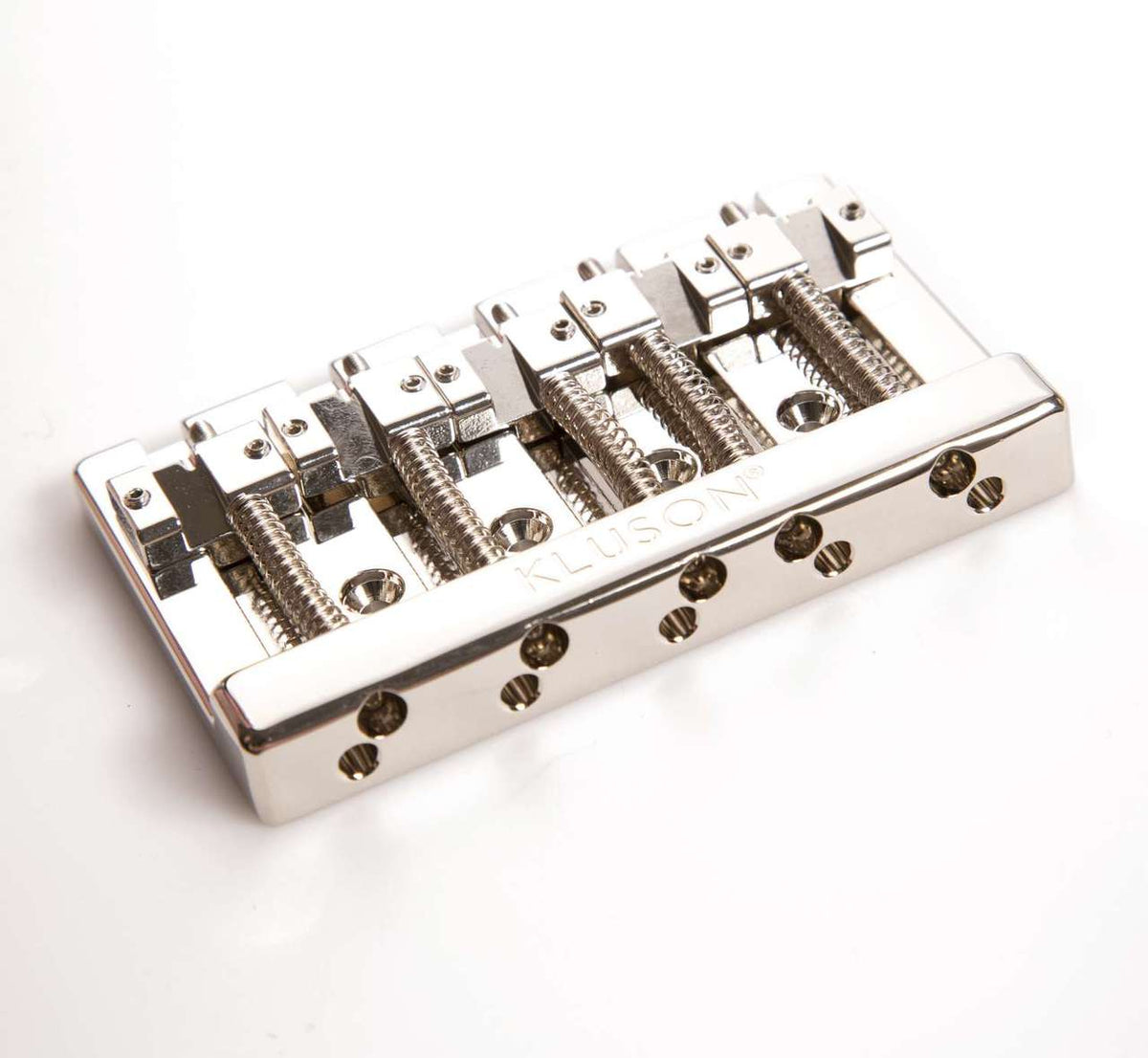 Kluson HiMass Fender 5 String P/J-Bass Upgrade Bridge, Nickel KHMBBS5 N ...