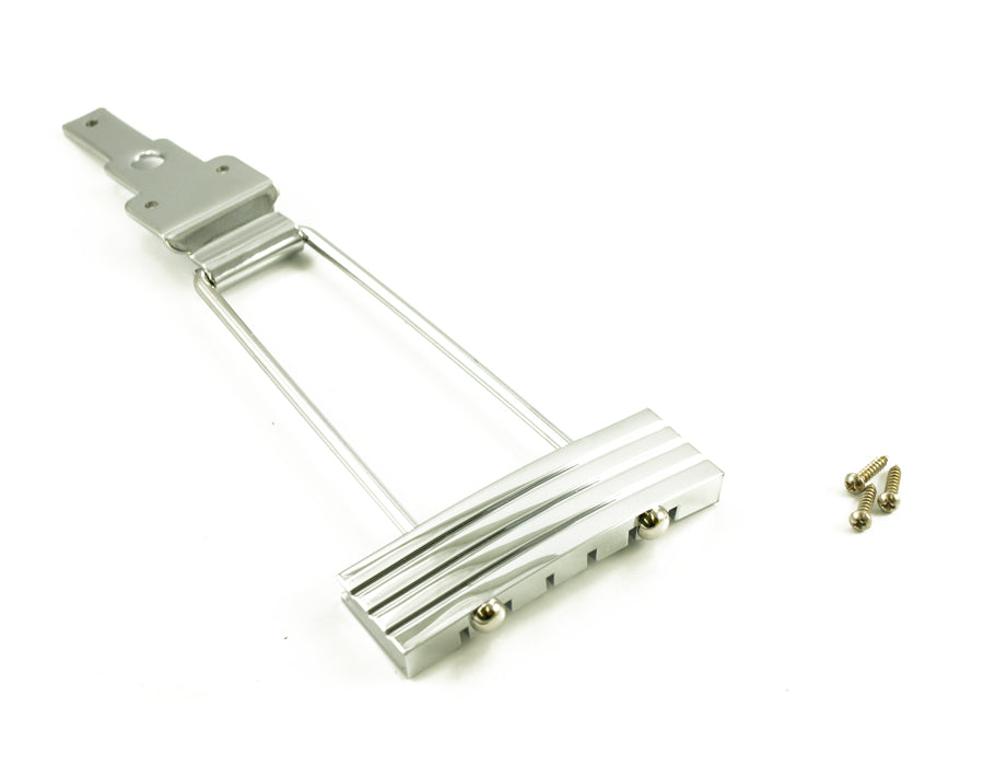 Kluson Trapeze Tailpiece, Chrome KLTP C | SportHiTech