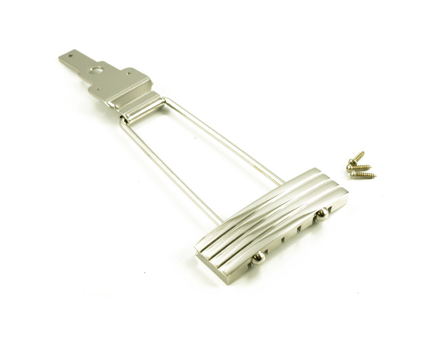 Kluson Trapeze Tailpiece, Nickel KLTP N | SportHiTech