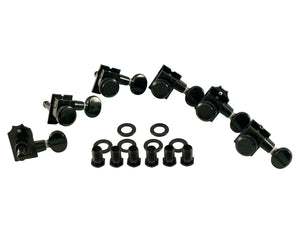 Kluson Revolution H Style Locking Tuners Black KTL-3805BL