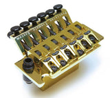 Graph Tech LB63 Floyd Rose Style Locking Bridge with String Savers - Gold