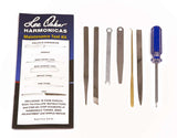 Lee Oskar Harmonica Repair and Tool Kit with manual