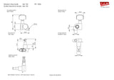 Genuine Schaller M6 135 3+3 Ruthenium 10020623.02.36