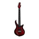 Sterling by Music Man John Petrucci JP Majesty 7 Royal Red, DiMarzio pickups