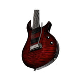 Sterling by Music Man John Petrucci JP Majesty 7 Royal Red, DiMarzio pickups