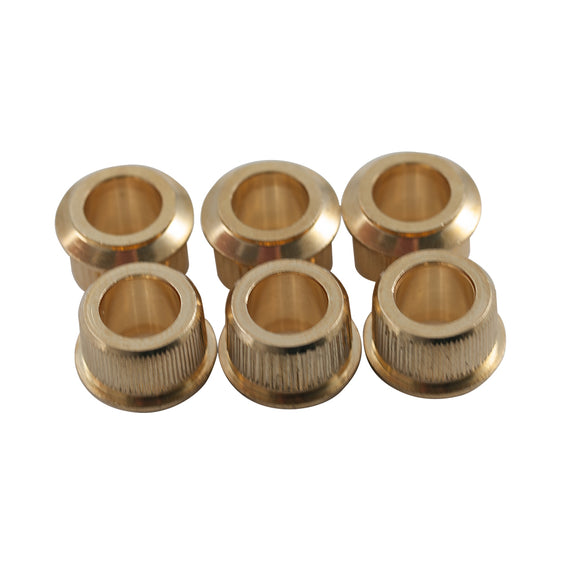 Kluson Adapter Bushing Set For Deluxe Or Supreme Series Tuning Machines & Contemporary Fender Guitars Gold | SportHiTech
