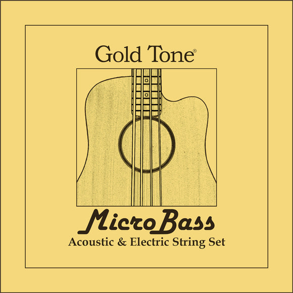 Gold Tone MBS Aquila Thunderguts Rubber/Polymer strings for Microbass