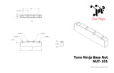 SportHiTech | Tone Ninja Nut for Bass Guitar