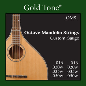 Gold Tone OMS Octave Mandolin Custom Strings