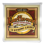 Ernie Ball Earthwood Light 12-String 80/20 Bronze Acoustic Guitar Strings