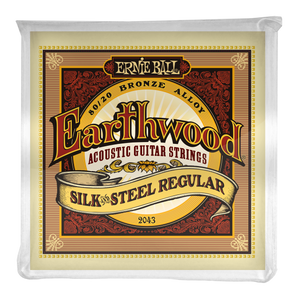 Ernie Ball Earthwood Silk & Steel Reglar 80/20 Bronze Acoustic Guitar Strings