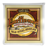 Ernie Ball Earthwood Silk & Steel Reglar 80/20 Bronze Acoustic Guitar Strings