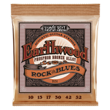 Ernie Ball Earthwood Rock & Blues Phosphor Bronze Acoustic Guitar Strings