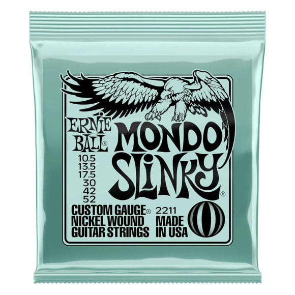 Ernie Ball Mondo Slinky Nickel-wound Electric Guitar Strings 10.5-52 P02211