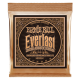 Ernie Ball Everlast Coated Phosphor Bronze Medium Acoustic Guitar Strings
