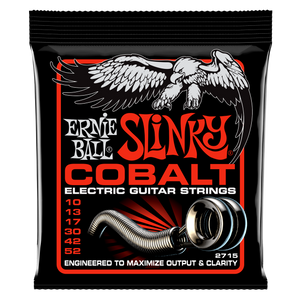 Ernie Ball Cobalt Skinny Top Heavy Bottom Electric Guitar Strings 10-52
