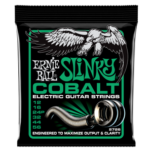 Ernie Ball Cobalt SlInky Electric Guitar Strings 12-56