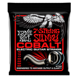 Ernie Ball Cobalt 7 String Skinny Top heavy Bottom Slinky Guitar Strings 10-62