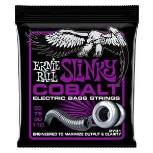 Ernie Ball Cobalt Power Slinky Electric Bass Strings 55-110