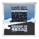 Ernie Ball Flatwound Group IV Electric Bass Strings 40-95