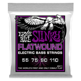 Ernie Ball Power Slinky Flatwound Electric Bass Strings 55-110
