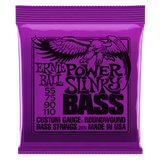Ernie Ball Power Slinky Nickel Wound Electric Bass Strings 55-110