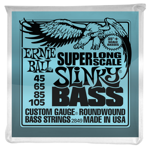 Ernie Ball Super Long Scale Slinky Electric Bass Guitar Strings 45-105