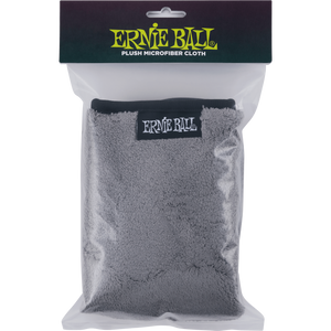 Genuine Ernie Ball 12" x 12" Ultra-Plush Microfiber Polish Cloth P04219