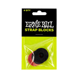 Genuine Ernie Ball Strap Blocks, 2 Pairs P04603