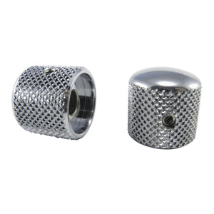 Ernie Ball Chrome Tele Style Knobs, set of 2 - P06354