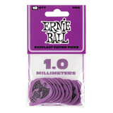 Genuine Ernie Ball Everlast Picks, 12 pack, 1.00 mm Purple P09193