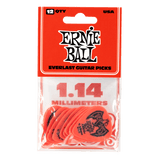 Genuine Ernie Ball Everlast Picks, 12 pack, 1.14 mm Red P09194