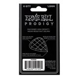 Genuine Ernie Ball 1.5 mm Black Standard Prodigy Picks 6-Pack P09199