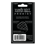 Genuine Ernie Ball 1.5 mm Black Mini Prodigy Picks 6-Pack P09200