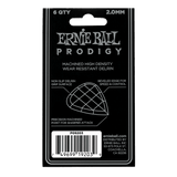 Genuine Ernie Ball 2.0 mm White Mini Prodigy Picks 6-Pack P09203