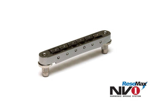 Graph Tech Resomax NV1 4mm Tune-o-matic bridge - Black Nickel - PM-8843-BN