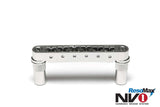 Graph Tech Resomax NV1 6mm Tune-o-matic bridge - Chrome - PM-8863-C0