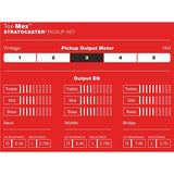 Fender Tex-Mex Strat Stratocaster Guitar Pickups 099-2131-000 | SportHiTech