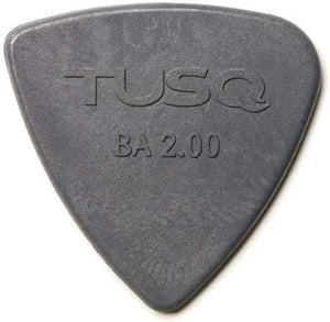 Graph Tech Tusq Picks Bi-Angle Shape 2.00mm Deep Tone Gray 4 pieces