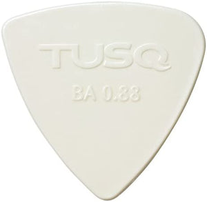 Graph Tech Tusq Picks Bi-Angle Shape 0.88mm Bright Tone White 4 pieces