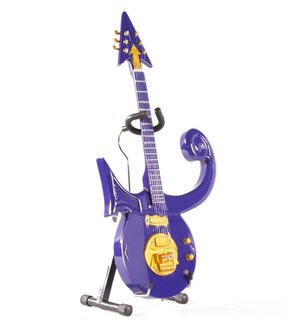 Axe Heaven Purple Symbol 1/4 scale Miniature Collectible Guitar - PR-285