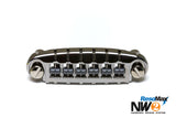 Graph Tech Resomax NW2 String Saver Wraparound Bridge - Black Nickel PS-8593-BN