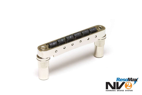 Graph Tech Resomax NV2 6mm Tune-o-matic bridge - Nickel - PS-8863-N0