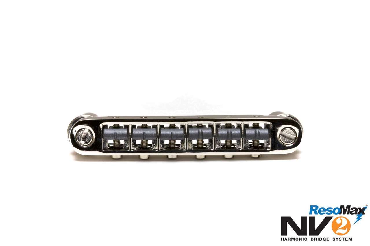 Graph Tech ResoMax NV2 PS-8863-N0 Tune-O-Matic Bridge 6mmポスト用 ニッケル 並行輸入品 Graph Tech Tune-O-Matic Graphtech String Saver Resomax NV2