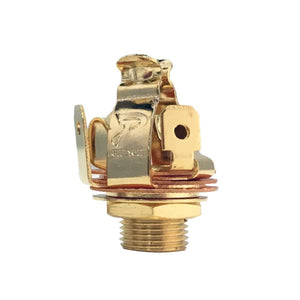 Pure Tone Multi Contact Stereo 1/4" Output Jack, Gold PTT2G No more crackle!