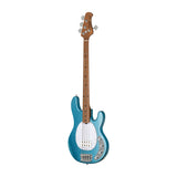 Sterling by Music Man Stingray Bass H4 Blue Sparkle with Roasted Maple