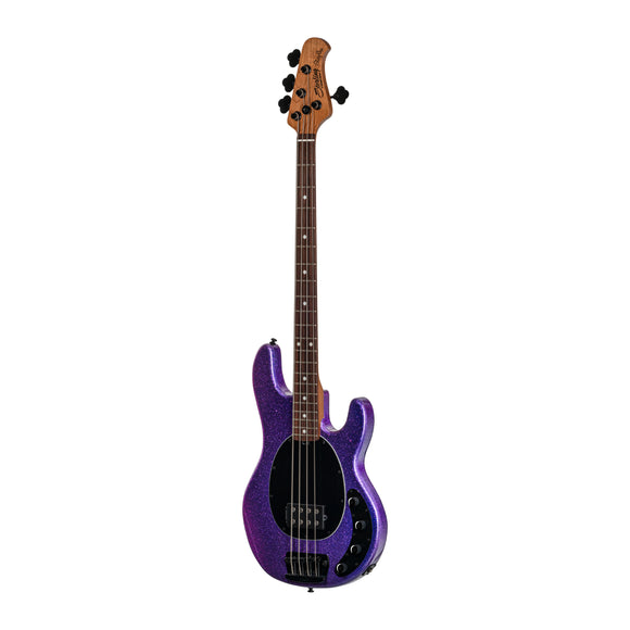 Sterling by Music Man Stingray Bass Ray34 Purple Sparkle