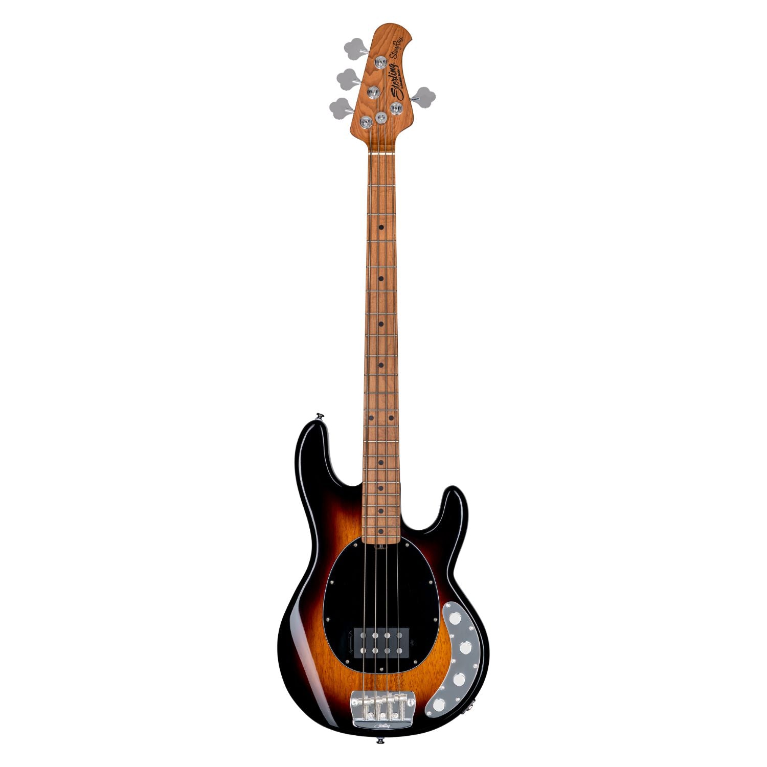 Sterling by Music Man Stingray Bass H4 Vintage Sunburst with Roasted M –  SportHiTech