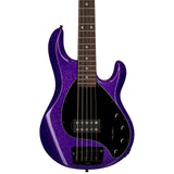 Sterling by Music Man Stingray Bass 5 String Purple Sparkle